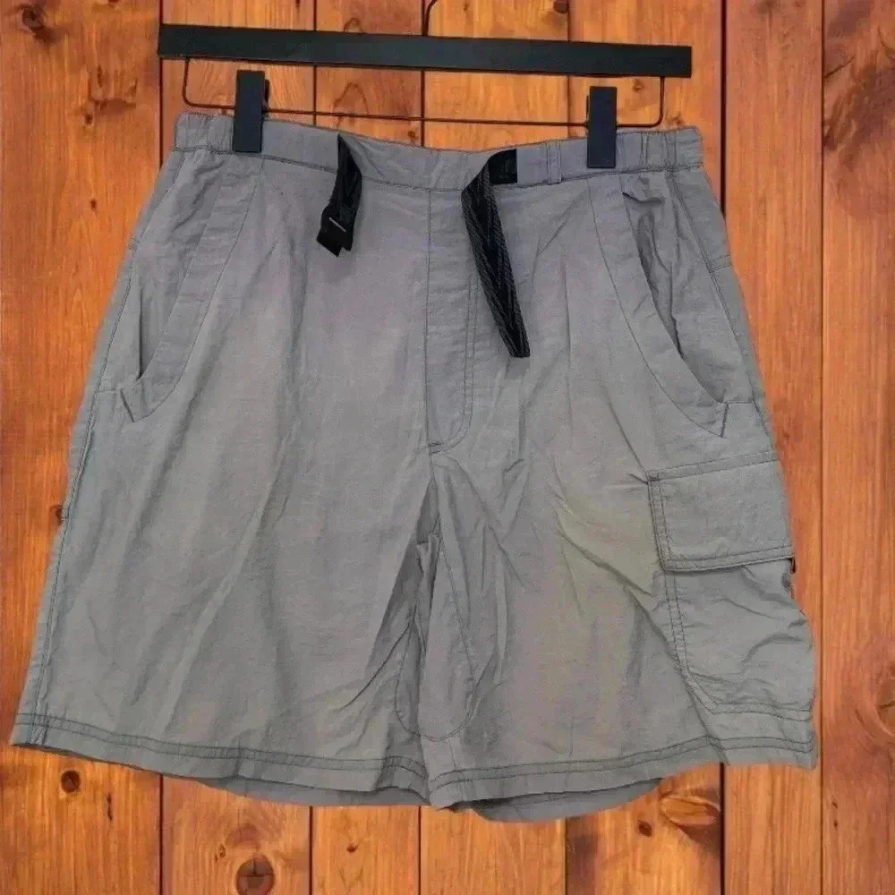 Redington men’s swim shorts with zipper pocket,  1 Velcro pocket, 2 slit pockets